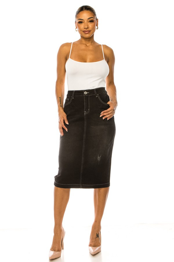 Denim Skirt