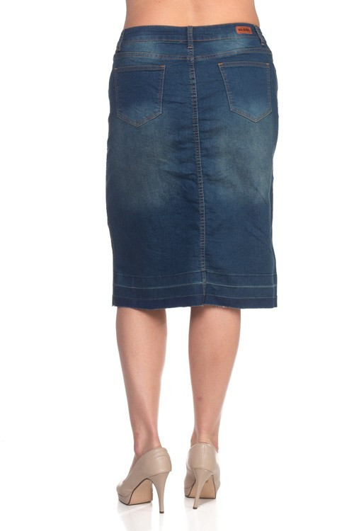 Denim Skirt Plus Size