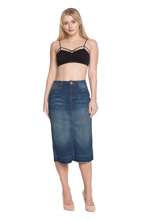 Denim Skirt