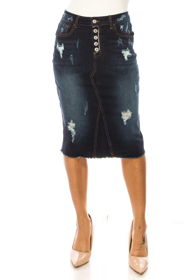 Denim Skirt