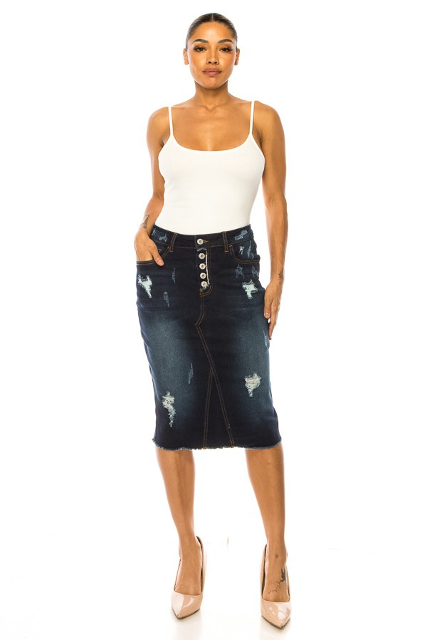 Denim Skirt