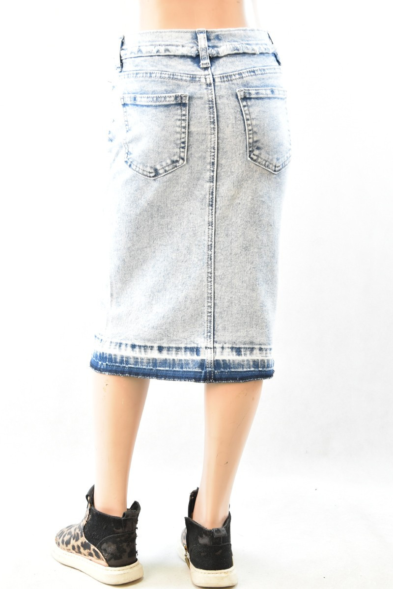 Girls Denim Skirt