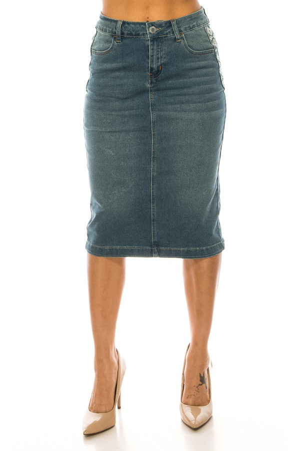 Denim Skirt
