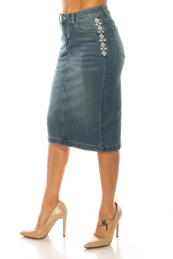 Denim Skirt