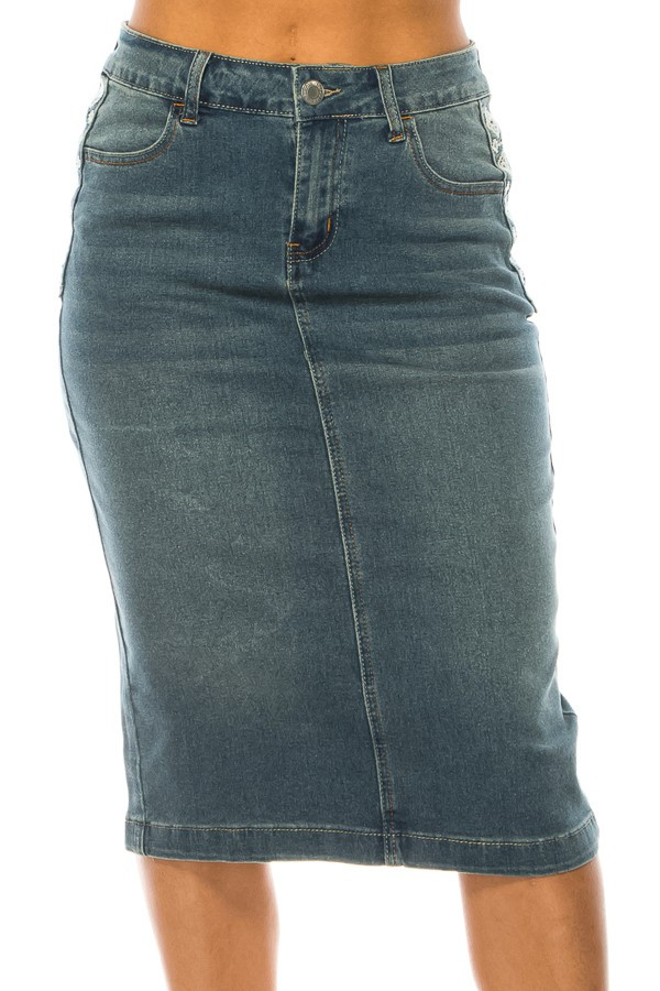 Denim Skirt