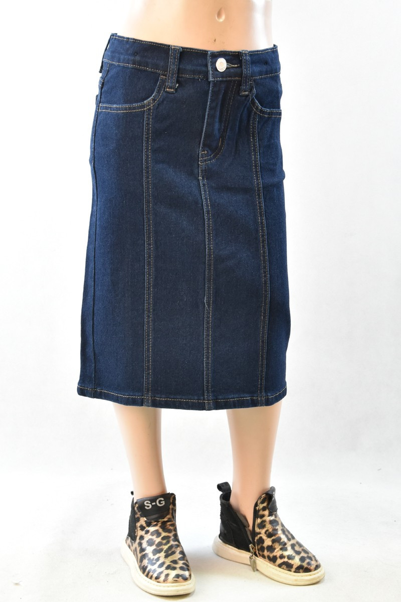 Girl Denim Skirt