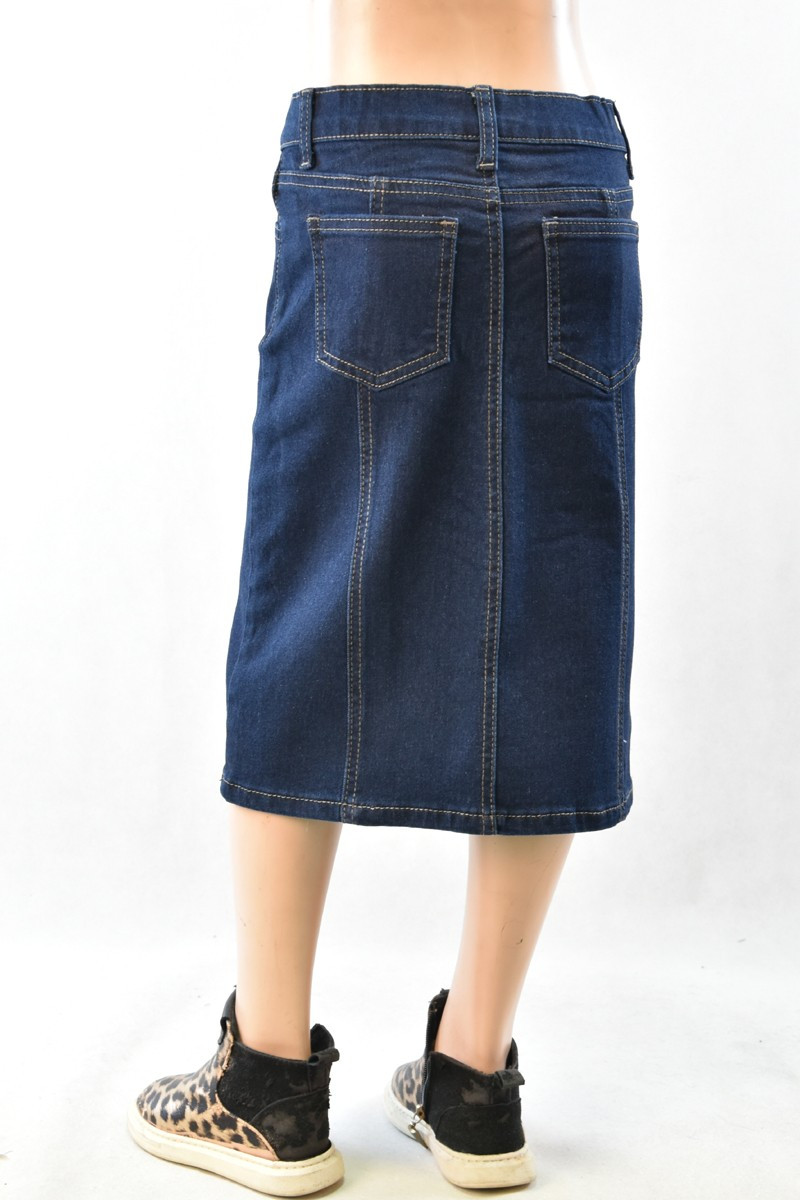 Girl Denim Skirt