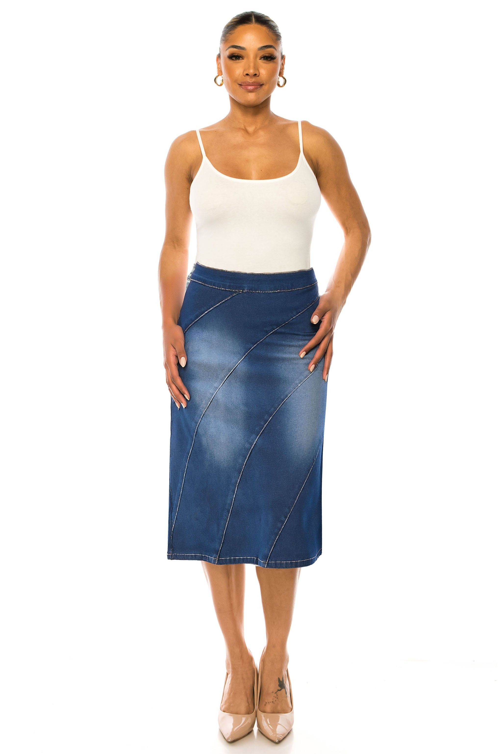 Denim Skirt