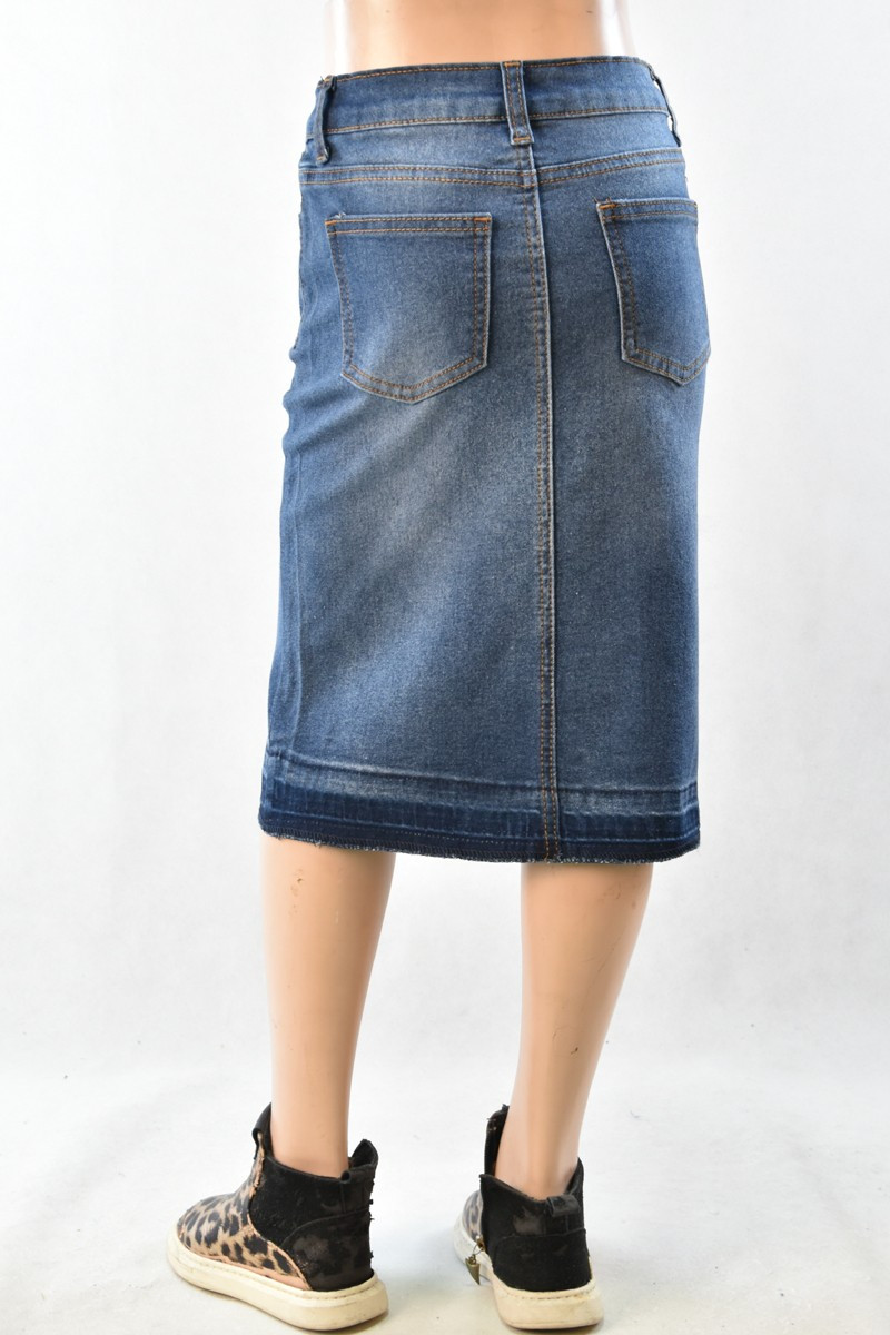 Girls Denim Skirt