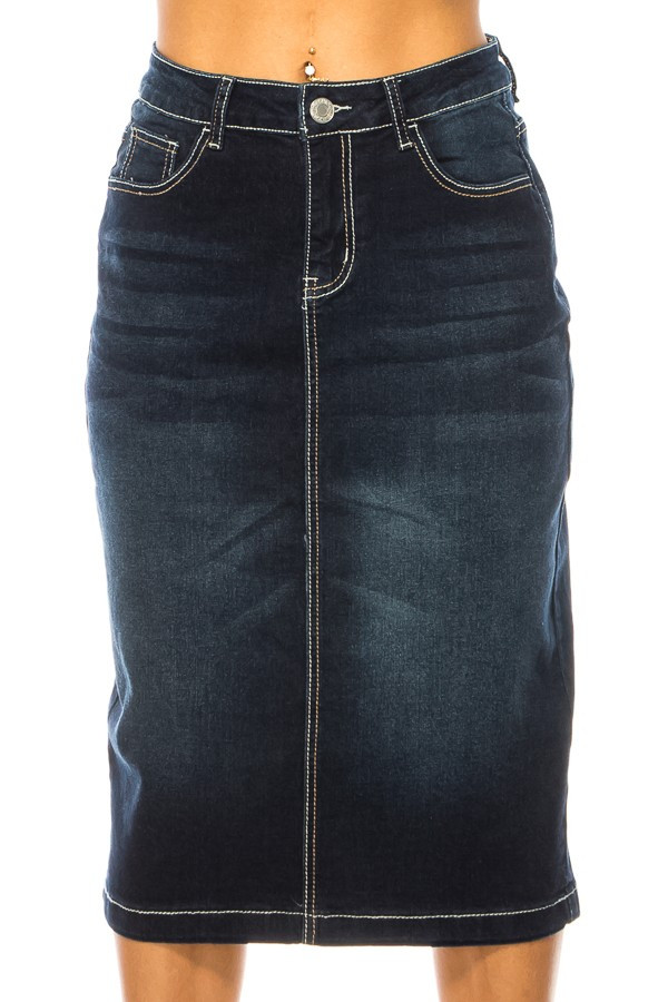 Denim Skirt