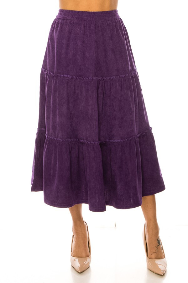 Corduroy Skirt