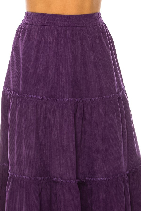 Corduroy Skirt