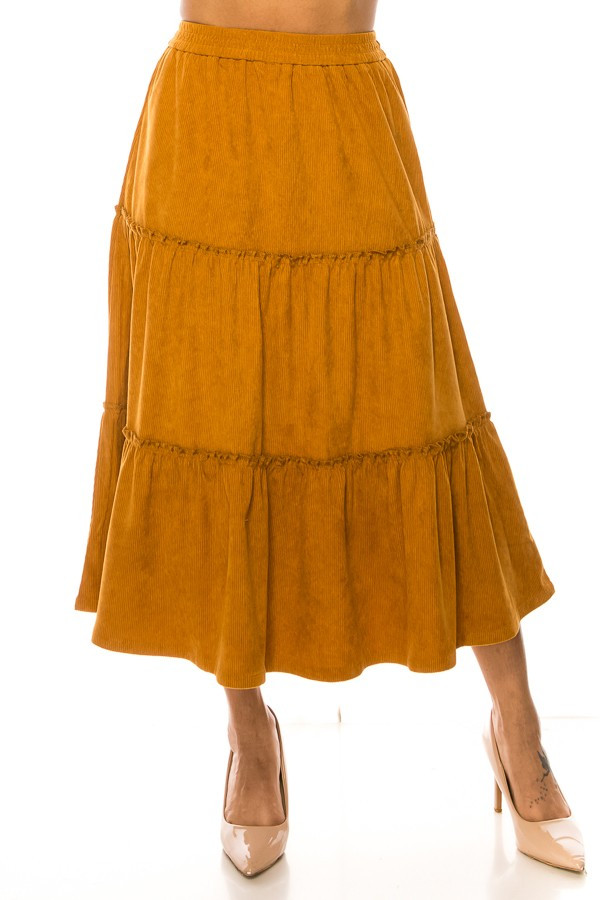 Corduroy Skirt