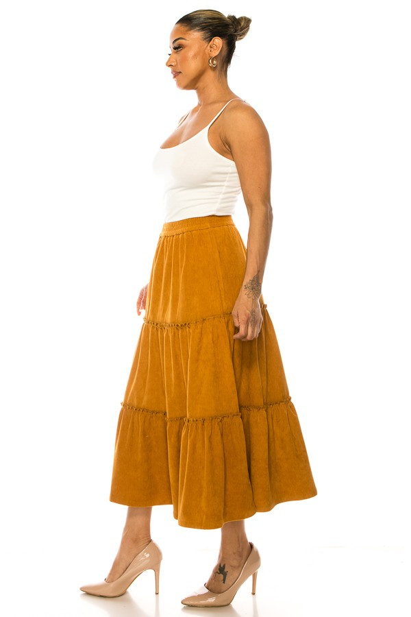 Corduroy Skirt
