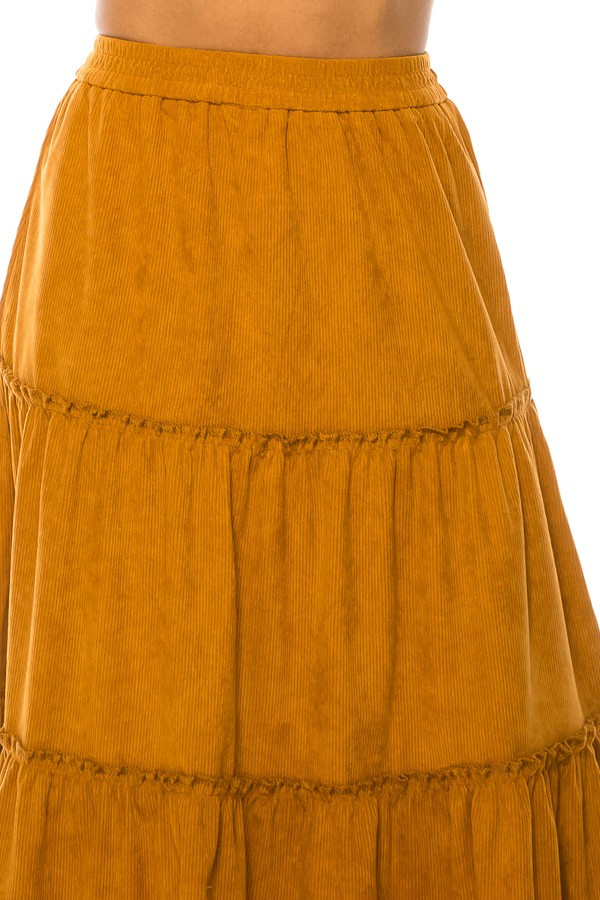 Corduroy Skirt