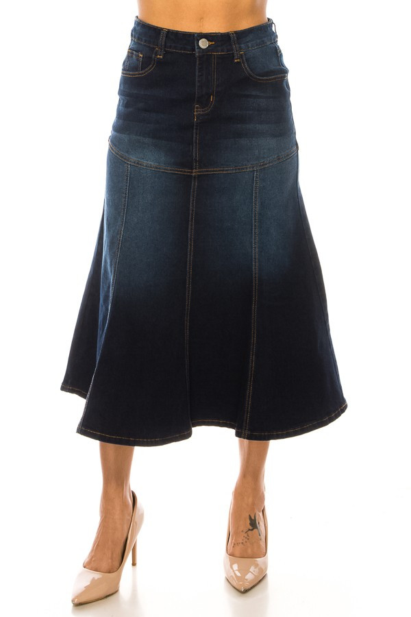 Denim Skirt