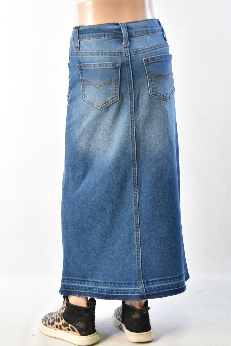 Girls Denim Skirt