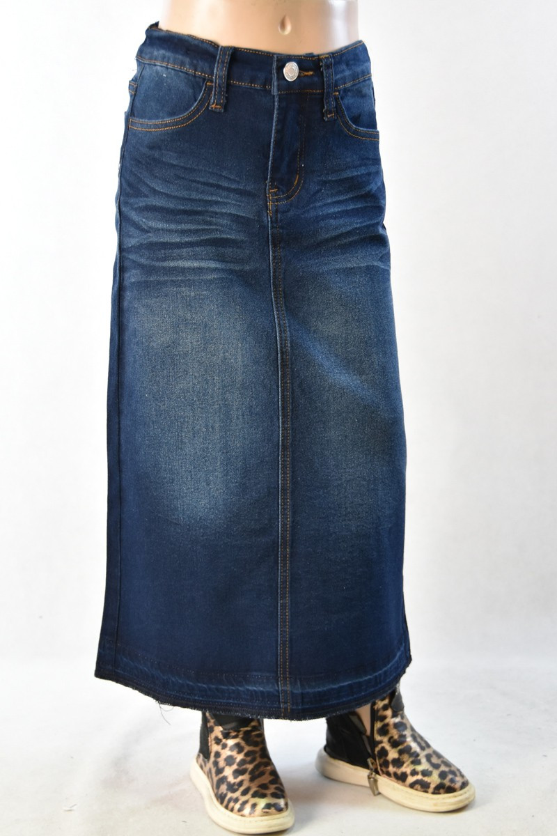 Girls Denim Skirt
