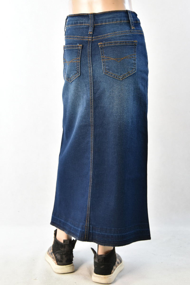 Girls Denim Skirt