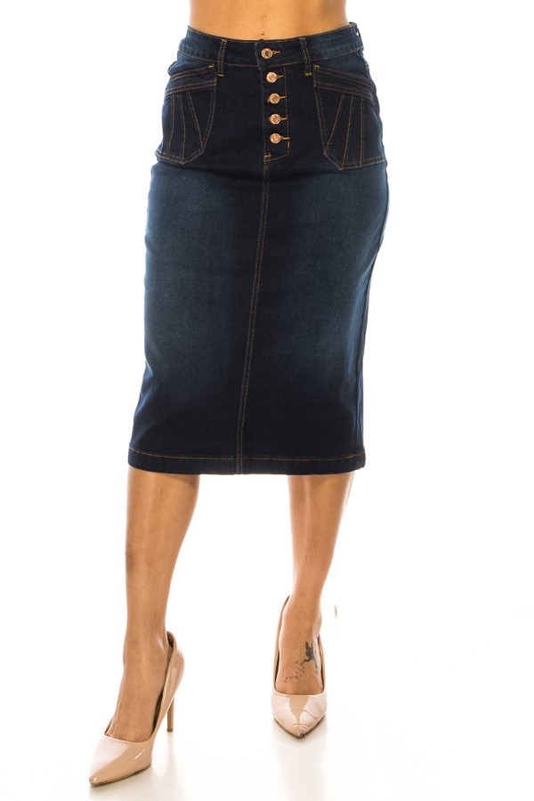Denim Skirt
