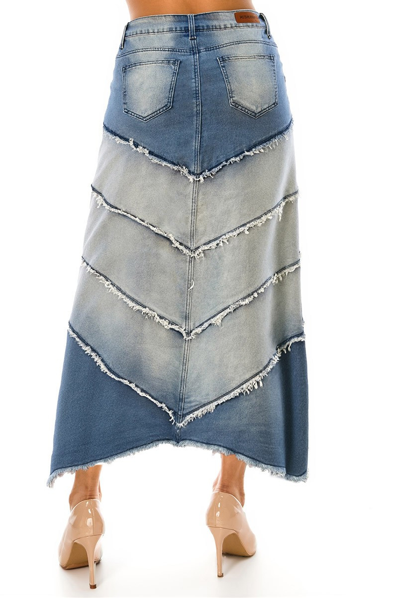 Denim Skirt Long Skirt