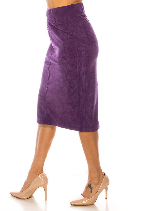 Corduroy Skirt