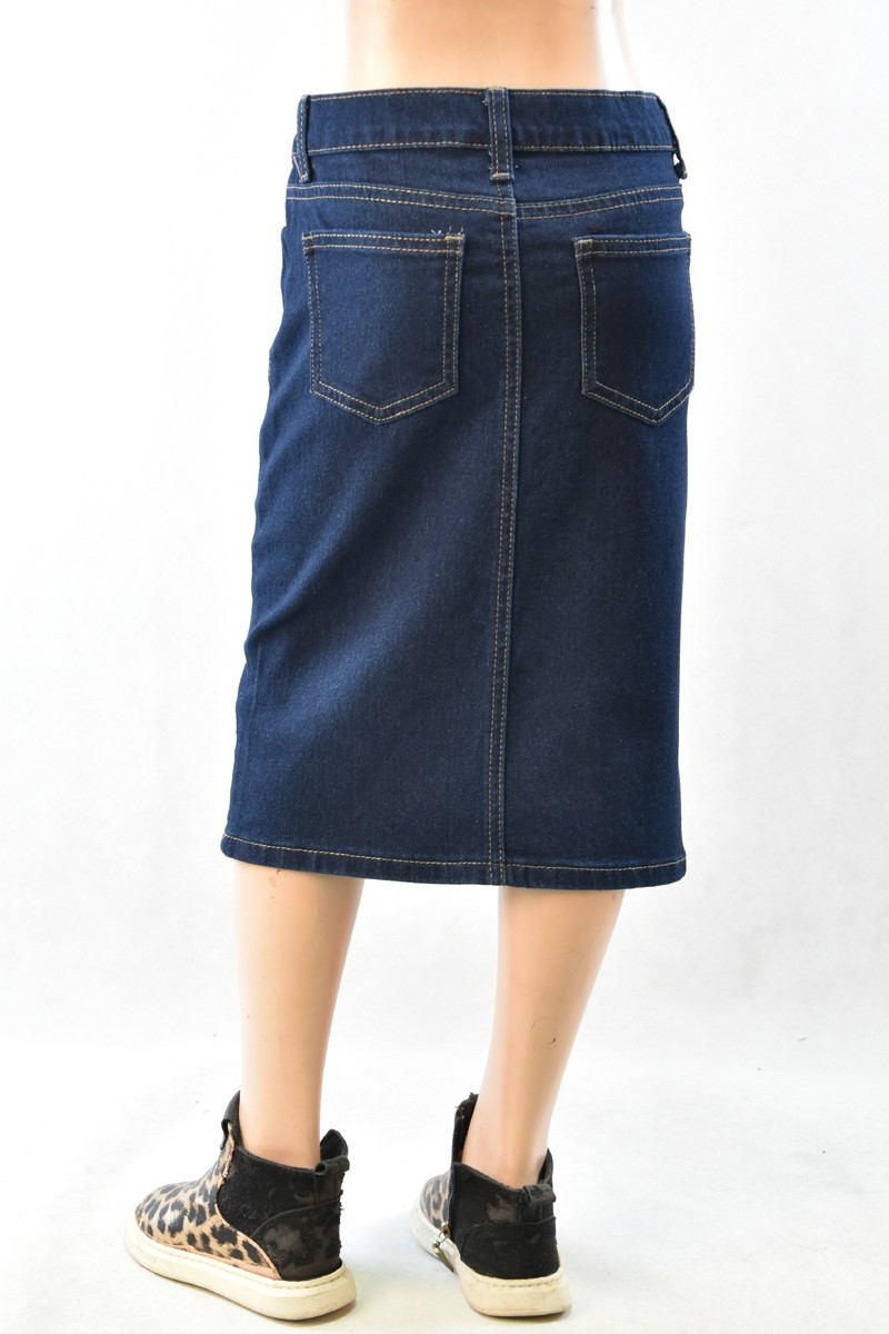 Girl Denim Skirt