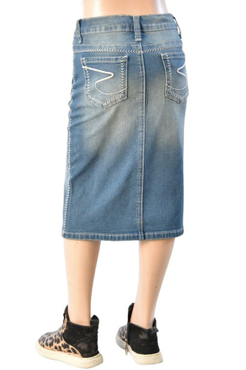 Girls Denim Skirt
