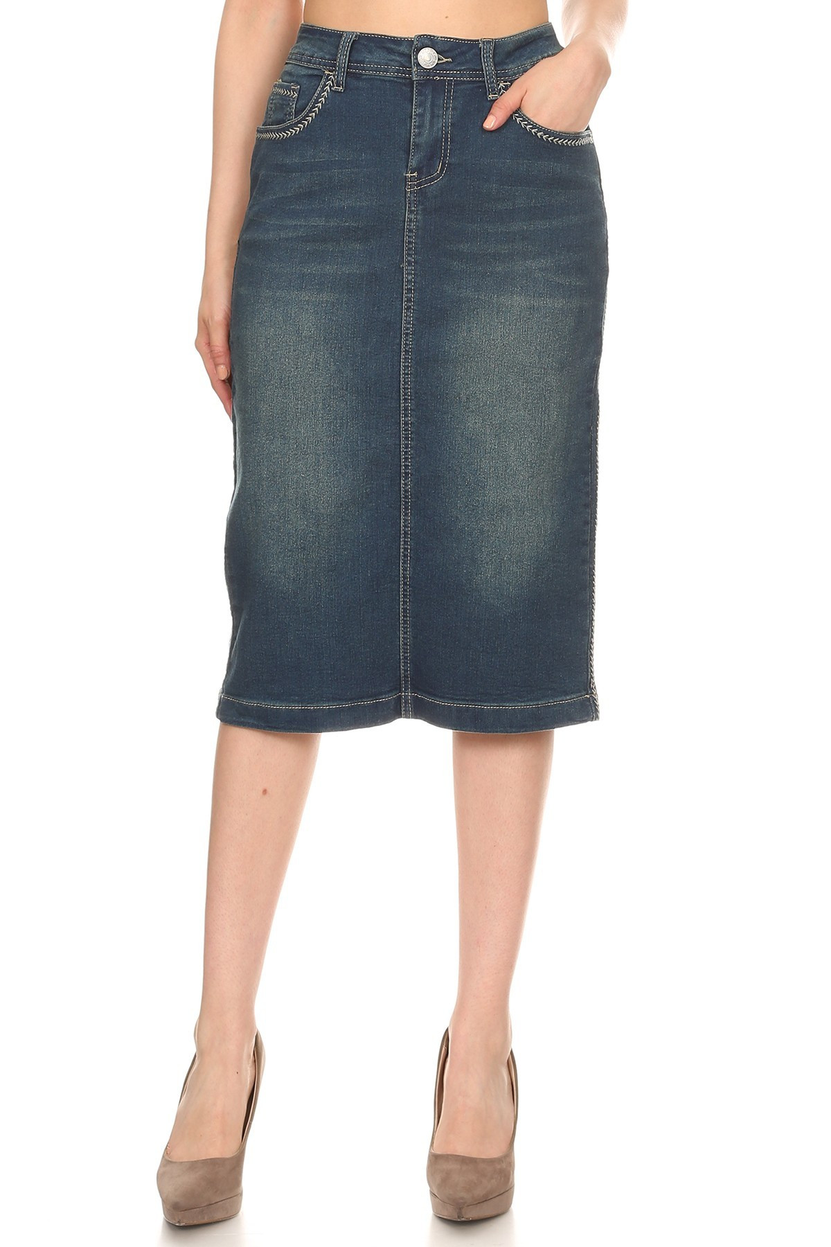 Denim Skirt