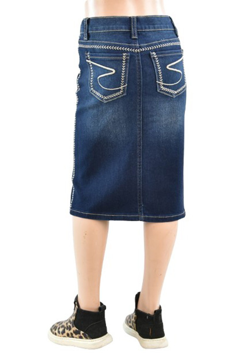 Girls Denim Skirt