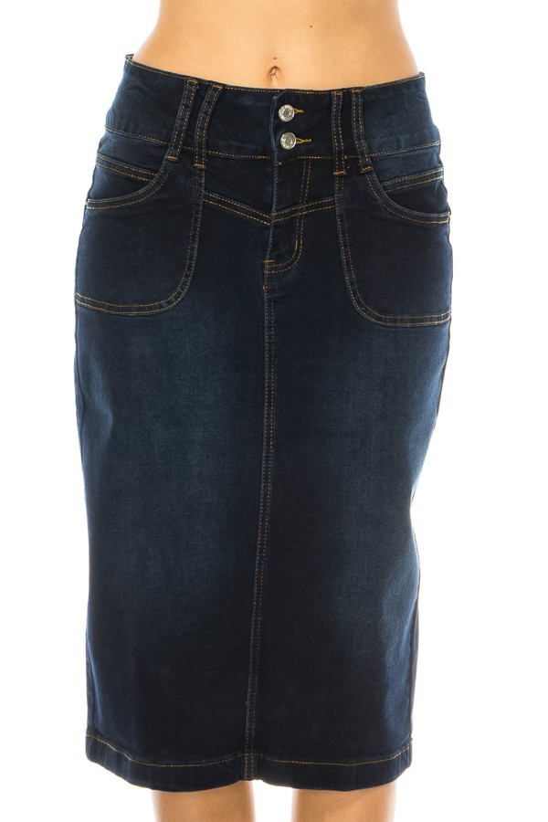 Denim Skirt