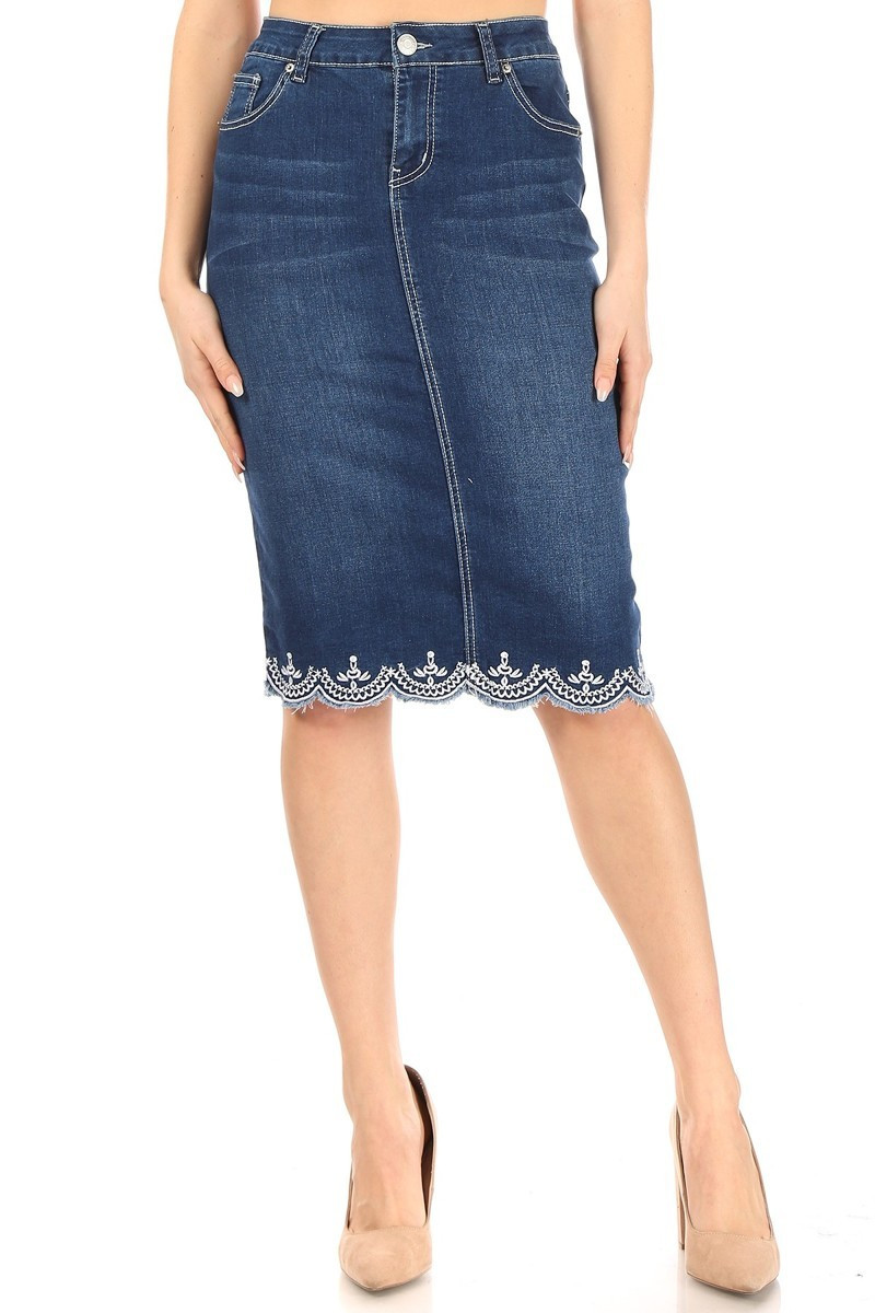 Denim Skirt