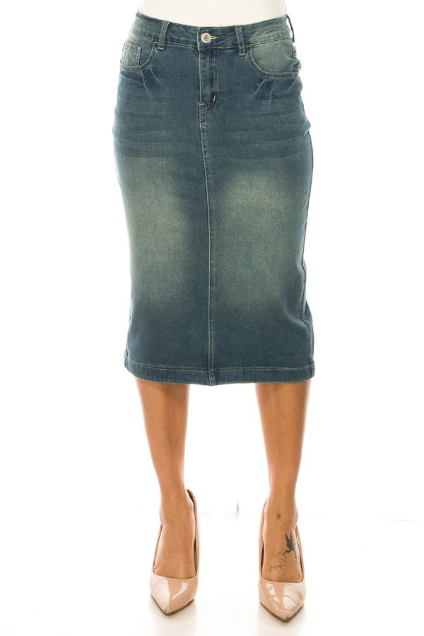 Denim Skirt