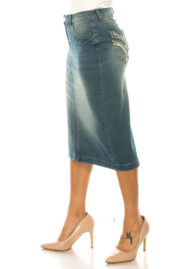 Denim Skirt
