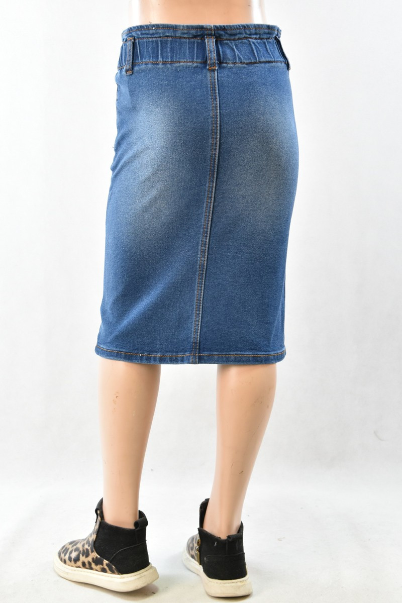 Girls Denim Skirt