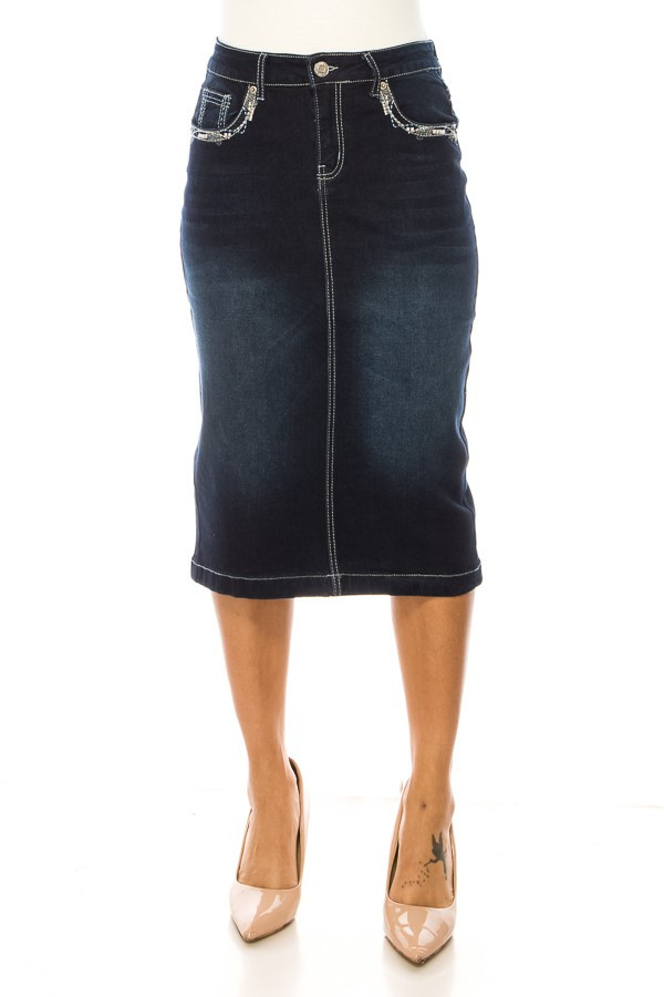 Denim Skirt