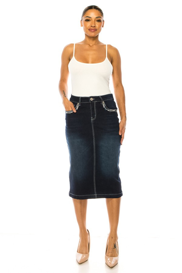 Denim Skirt