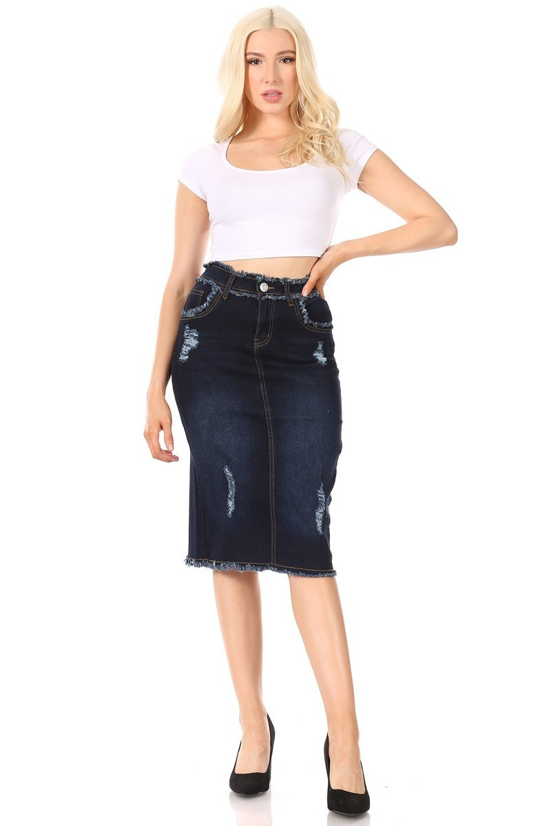 Denim Skirt