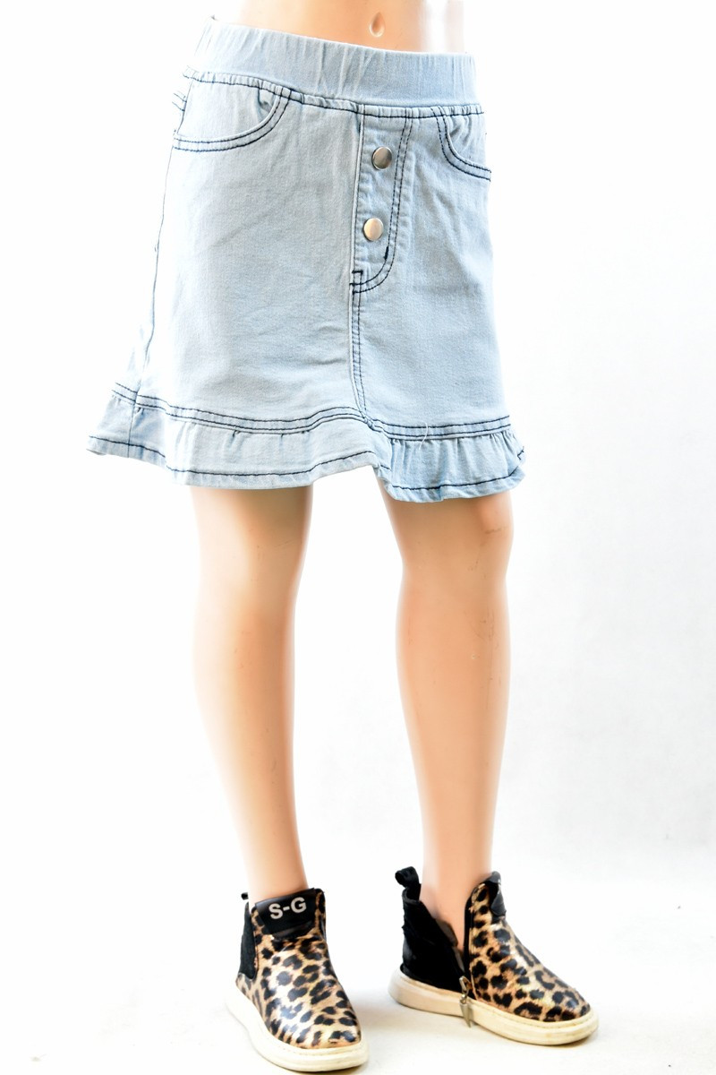 Girls Denim Skirt