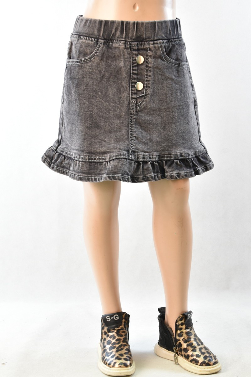 Girls Denim Skirt