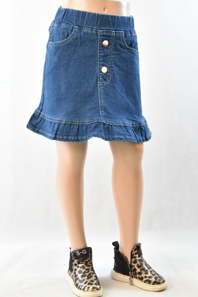 Girls Denim Skirt