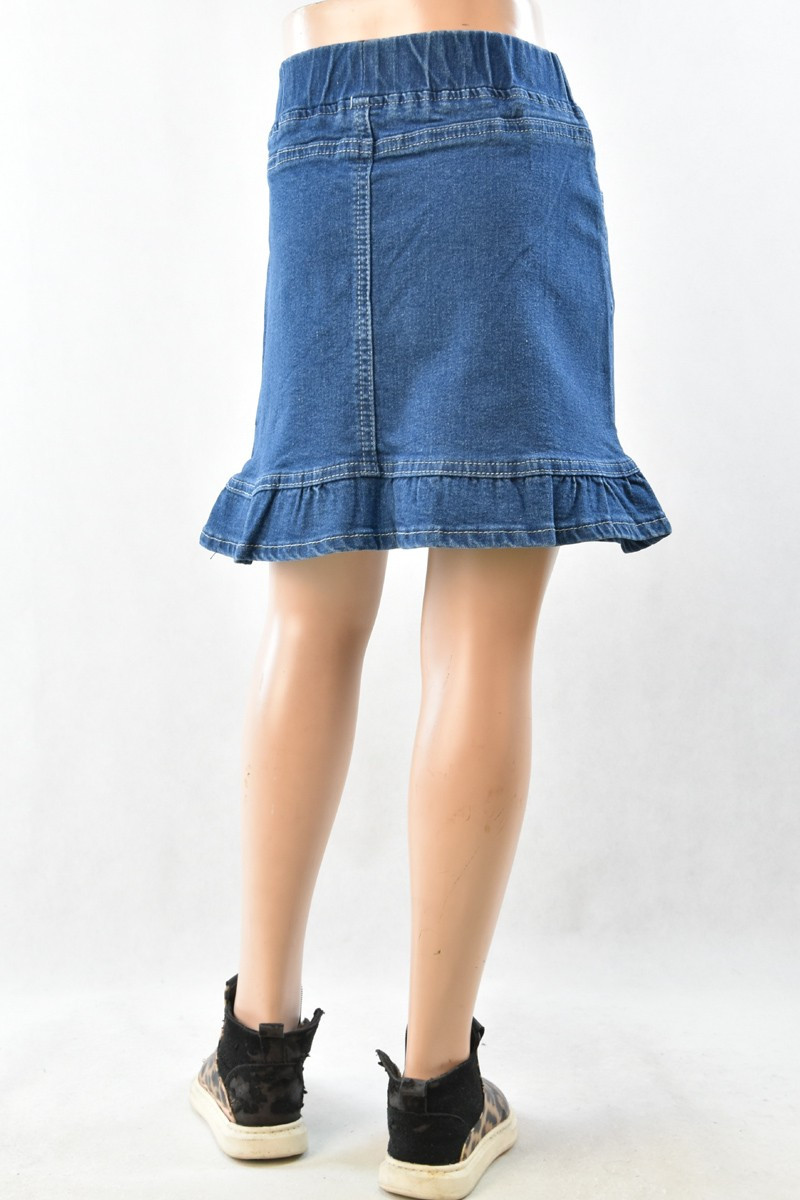 Girls Denim Skirt
