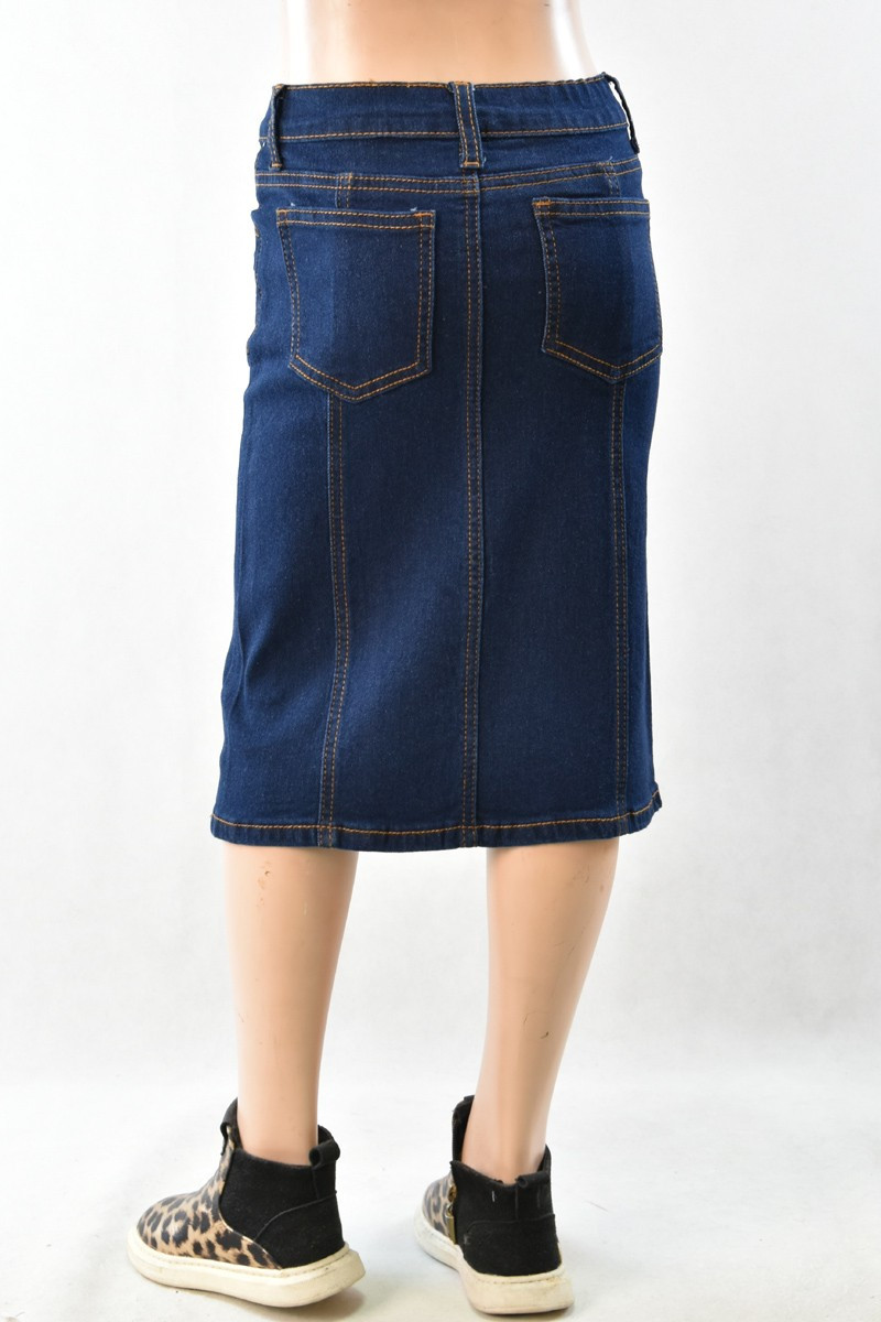Girls Denim Skirt
