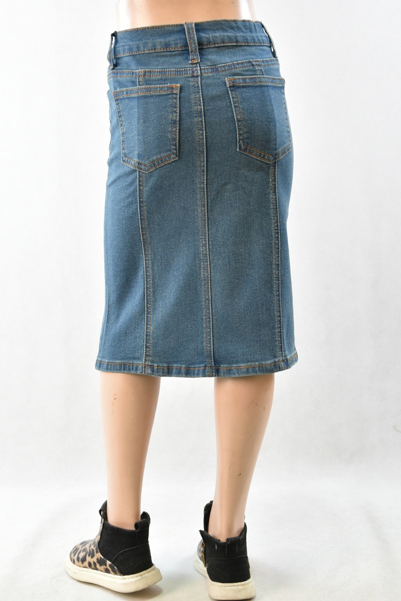 Girls Denim Skirt