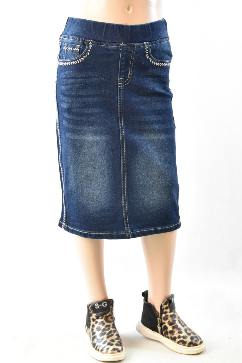 Girl Denim Skirt