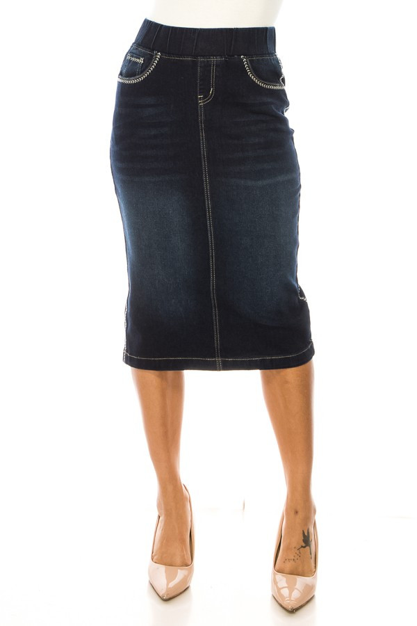 Denim Skirt
