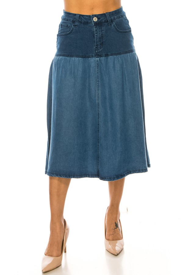 Denim Skirt