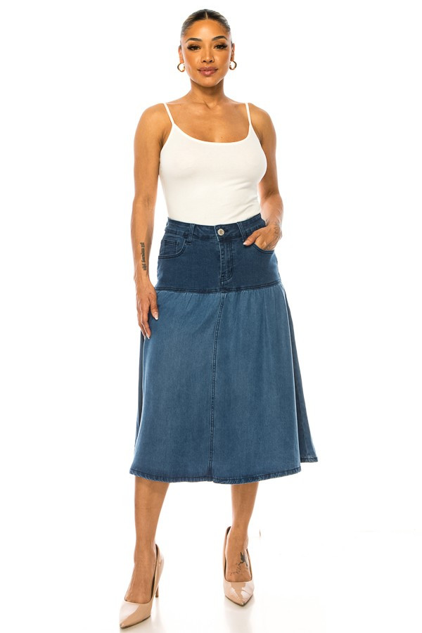 Denim Skirt