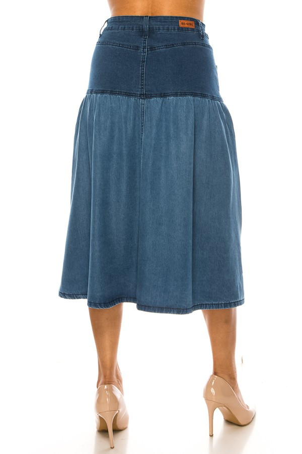 Denim Skirt