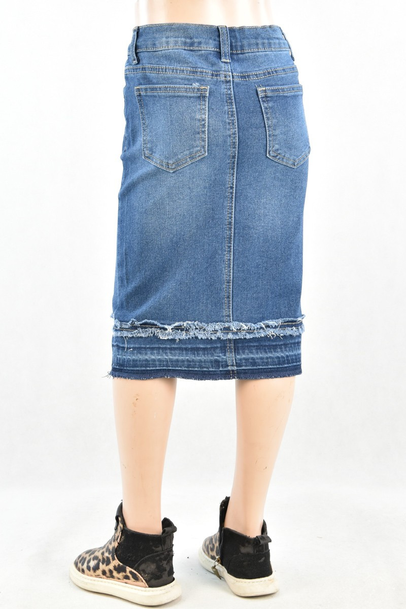 Girls Denim Skirt